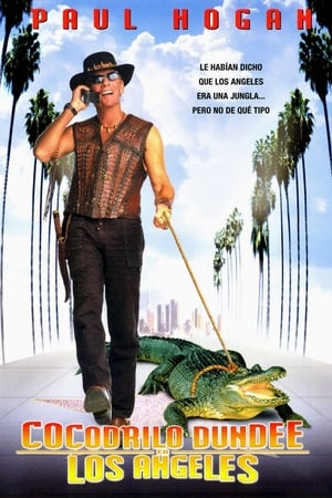 Poster Cocodrilo Dundee en Los Ángeles 2001
