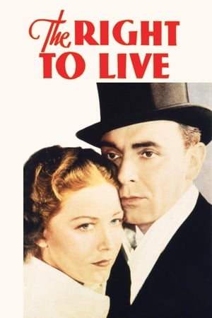Poster The Right to Live 1935
