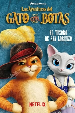 Poster Las Aventuras del Gato con Botas Temporada 3 Chivo expiatorio 2016