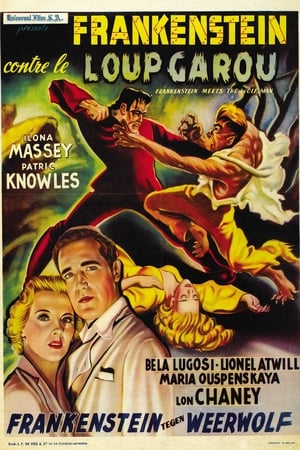 Poster Frankenstein rencontre le loup-garou 1943