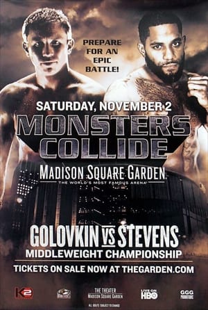 Poster Gennady Golovkin vs. Curtis Stevens 2013