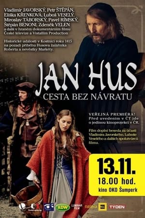 Poster Jan Hus – Cesta bez návratu 2015