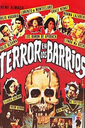 Poster Terror en los barrios 1983