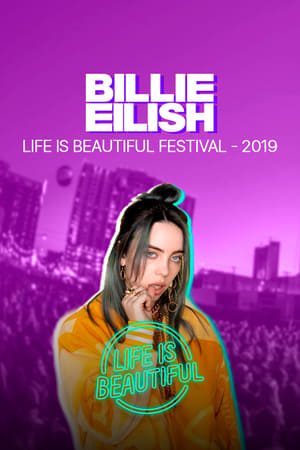 Poster Billie Eilish -  Life is Beautiful Festival 2021