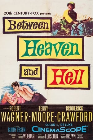 Poster Between Heaven and Hell 1956