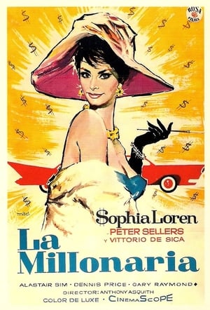 Poster La millonaria 1960