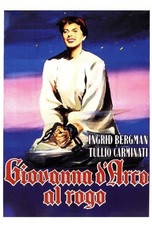 Poster Giovanna d'Arco al rogo 1954