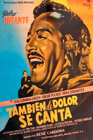 Poster Tambien de dolor se canta 1950