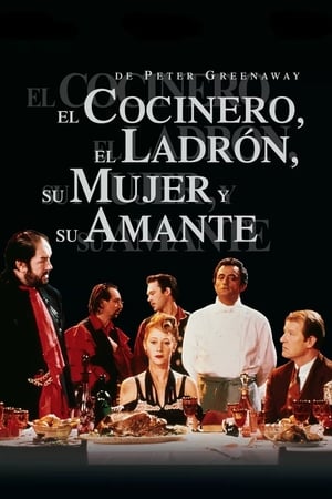 Poster El cocinero, el ladrón, su mujer y su amante 1989