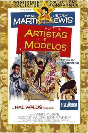 Poster Artistas e Modelos 1955