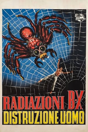 Poster Radiazioni BX: distruzione uomo 1957