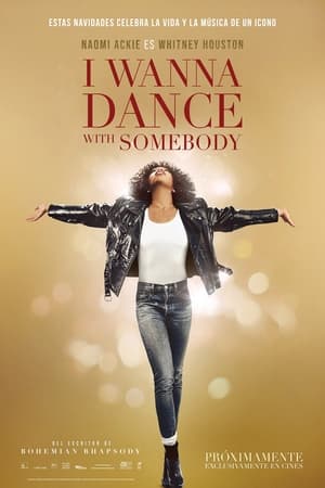 Poster Whitney Houston. I Wanna Dance with Somebody 2022