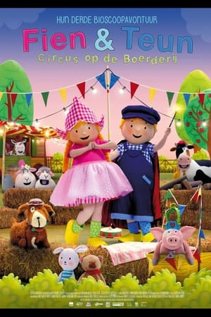 Poster Fien  & Teun: Circus op de boerderij 2024