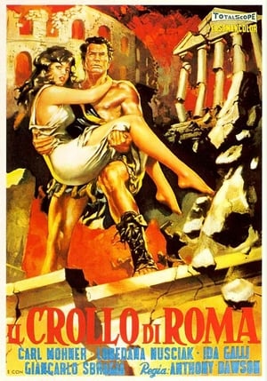 Poster La caída de Roma 1963
