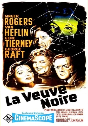 Poster La Veuve noire 1954