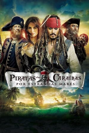 Poster Piratas das Caraíbas - Por Estranhas Marés 2011