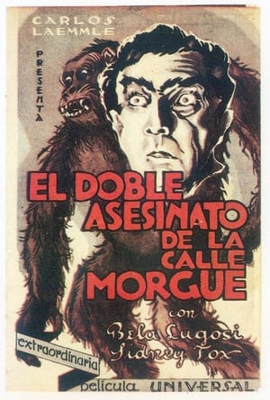 Poster El doble asesinato de la calle Morgue 1932