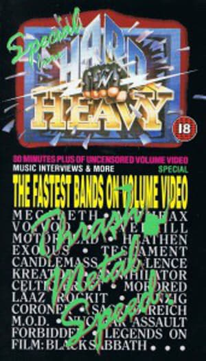 Poster Hard N' Heavy Thrash Metal Speed Special 1990