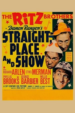 Poster Straight, Place and Show 1938