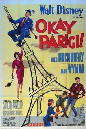 Poster Okay Parigi! 1962