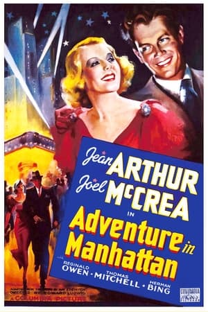 Poster Adventure in Manhattan 1936