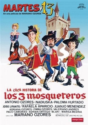 Poster La loca historia de los tres mosqueteros 1983