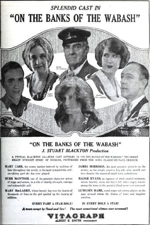 Poster On the Banks of the Wabash 1923