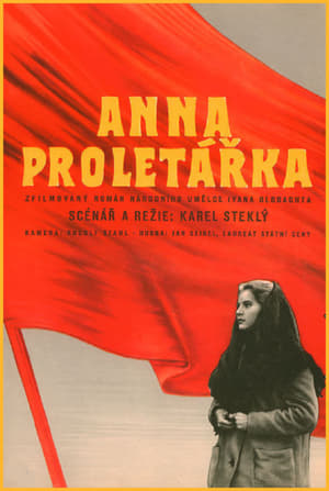 Poster Anna proletářka 1953