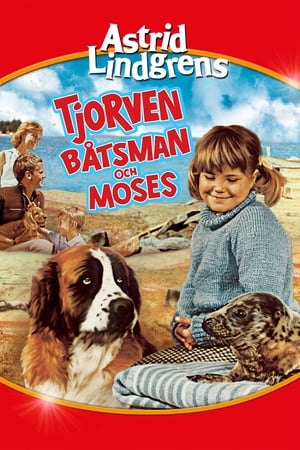 Poster Tjorven, Båtsman och Moses 1964