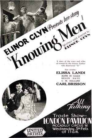 Poster Knowing Men 1930