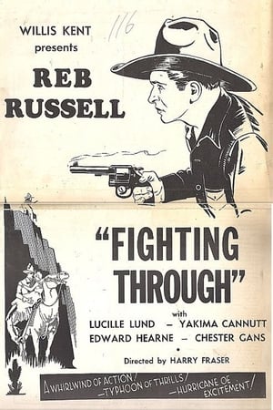 Poster Fighting Thru 1934