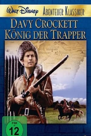 Poster Davy Crockett, König der Trapper 1955