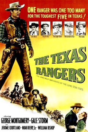 Poster The Texas Rangers 1951