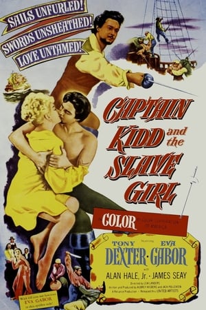 Poster Captain Kidd and the Slave Girl 1954