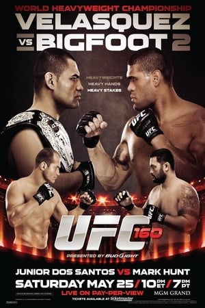 Poster UFC 160: Velasquez vs Bigfoot 2 2013