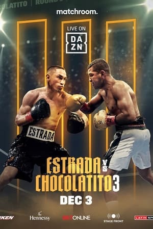 Poster Juan Francisco Estrada vs. Roman 'Chocolatito' Gonzalez III 2022