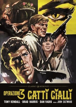 Poster Operazione 3 gatti gialli 1966