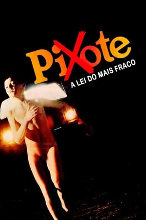 Poster Pixote: A Lei do Mais Fraco 1980