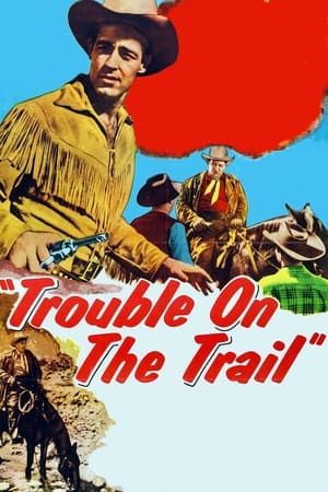 Poster Trouble on the Trail 1954