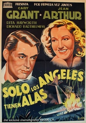 Poster Sólo los ángeles tienen alas 1939