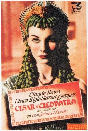 Poster César y Cleopatra 1945