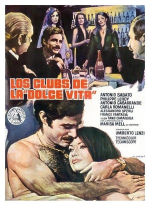 Poster Los clubs de la Dolce vita 1973