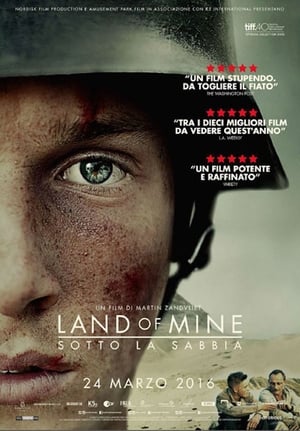 Poster Land of Mine - Sotto la sabbia 2015