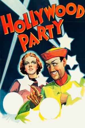 Poster Hollywood Party 1937