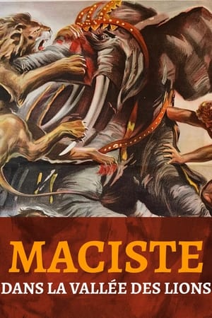 Poster Maciste dans la vallée des lions 1961