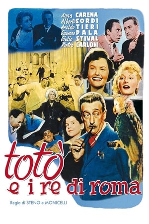 Poster Totò e i re di Roma 1952