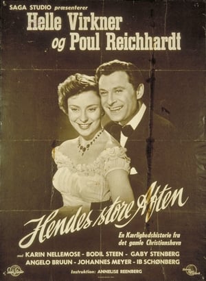 Poster Hendes store aften 1954
