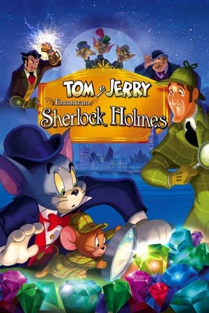 Poster Tom e Jerry Encontram Sherlock Holmes 2010