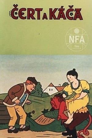 Poster Čert a Káča 1956