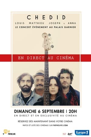 Poster Louis Matthieu Joseph & Anna Chedid au Palais Garnier ! 2015